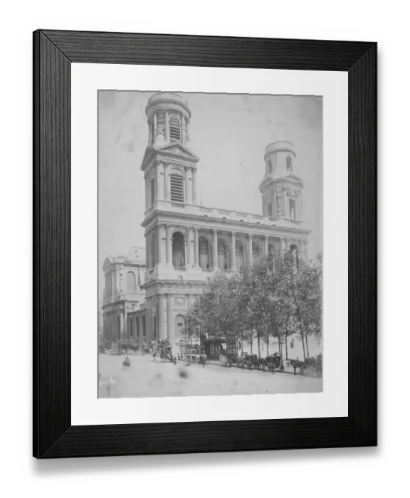 Framed Print : Eglise St Sulpice Framed Print : Eglise St Sulpice