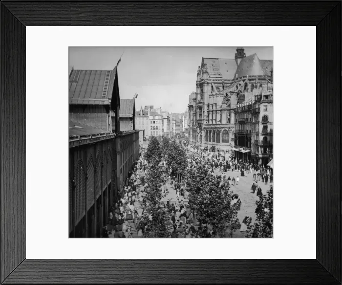 Framed Print : Les Halles Framed Print : Les Halles