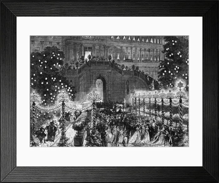 Framed Print : Tuileries Party Framed Print : Tuileries Party