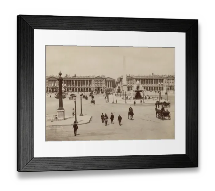 Framed Print : Place De La Concorde Framed Print : Place De La Concorde