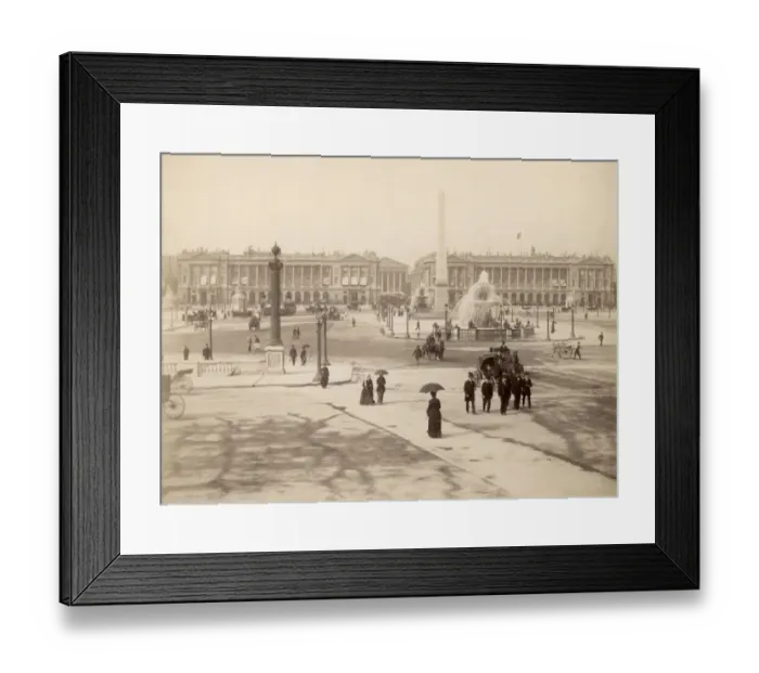 Framed Print : Place De La Concorde Framed Print : Place De La Concorde