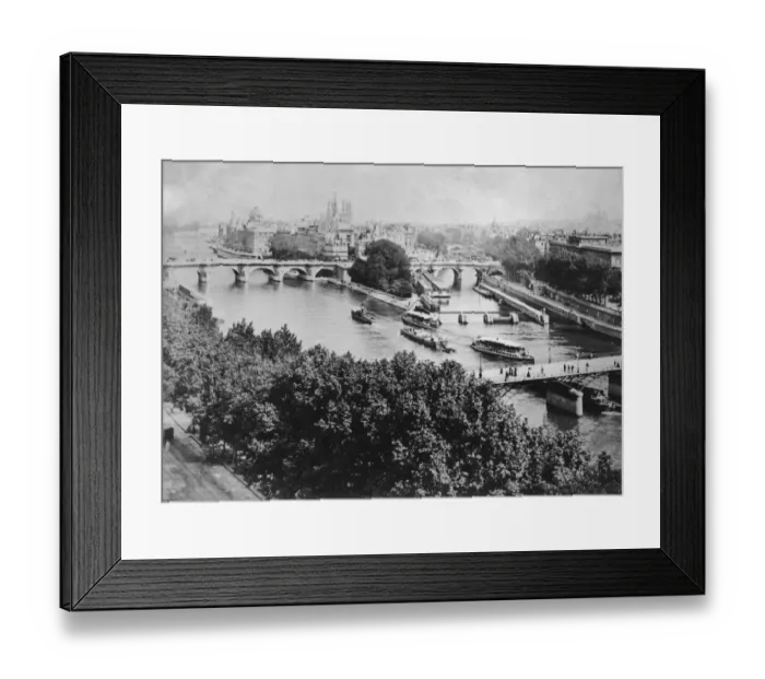 Framed Print : Ile De La Cite Framed Print : Ile De La Cite