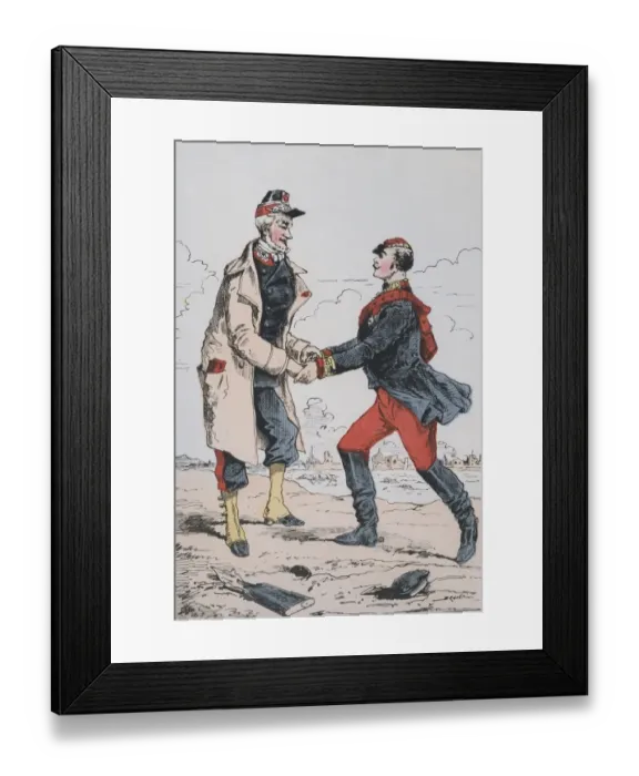 Framed Print : French Surgeons Framed Print : French Surgeons