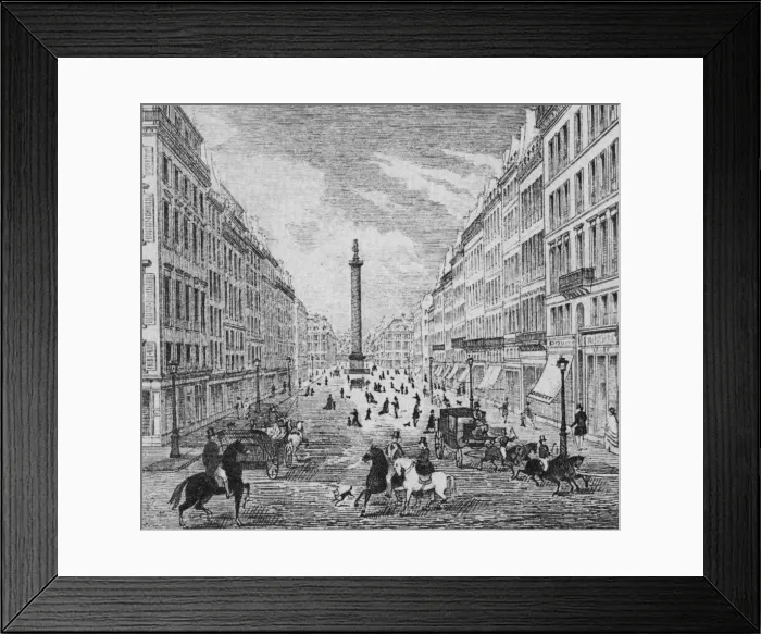 Framed Print : Rue De La Paix Framed Print : Rue De La Paix