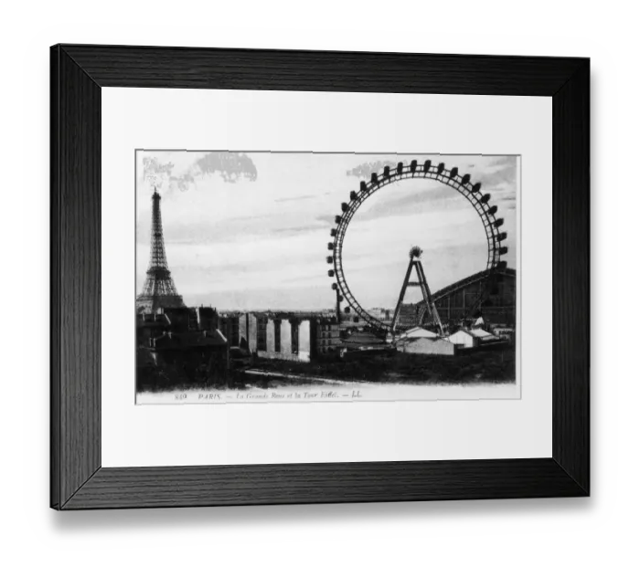 Framed Print : Paris Ferris Wheel Framed Print : Paris Ferris Wheel
