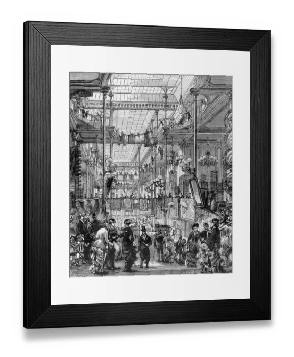 Framed Print : Bon Marche Framed Print : Bon Marche