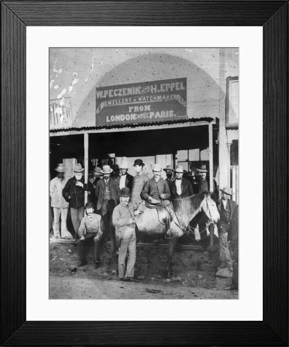 Framed Print : Mormon Traders Framed Print : Mormon Traders