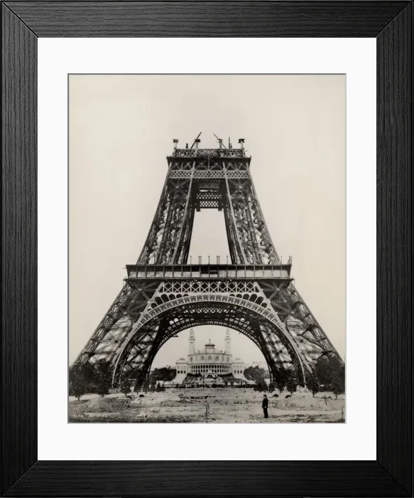 Framed Print : Eiffels Second Level Framed Print : Eiffels Second Level