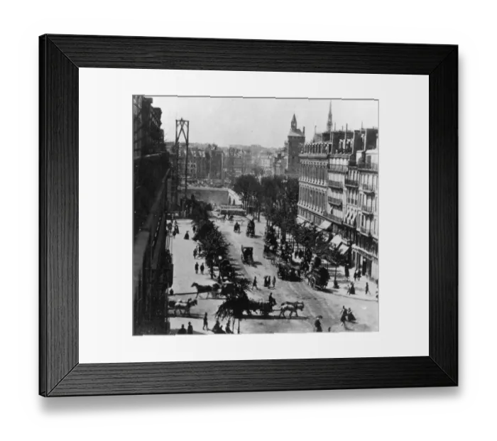 Framed Print : Boulevard Sebastopol Framed Print : Boulevard Sebastopol