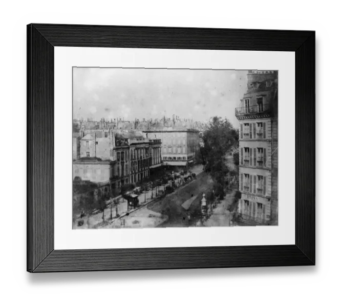 Framed Print : Paris Boulevard Framed Print : Paris Boulevard