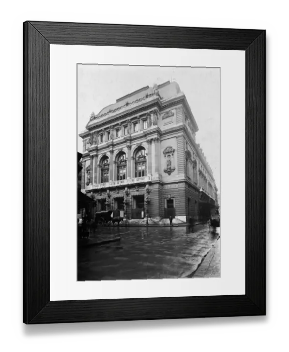 Framed Print : Opera Comique Framed Print : Opera Comique