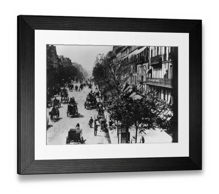 Framed Print : French Traffic Framed Print : French Traffic