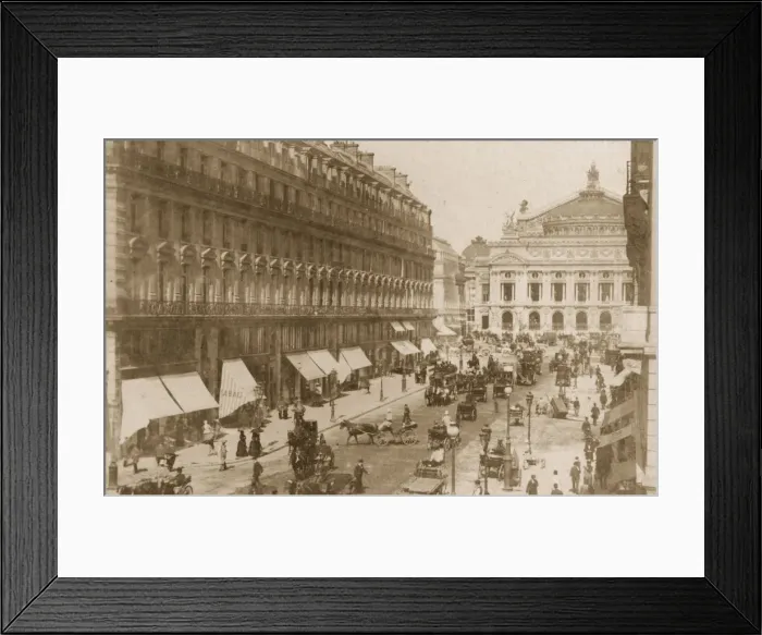 Framed Print : Avenue De L Opera Framed Print : Avenue De L Opera