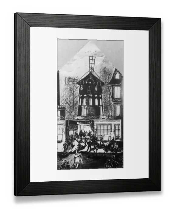 Framed Print : Moulin Rouge Framed Print : Moulin Rouge