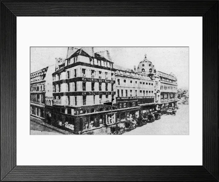 Framed Print : Bon Marche Framed Print : Bon Marche