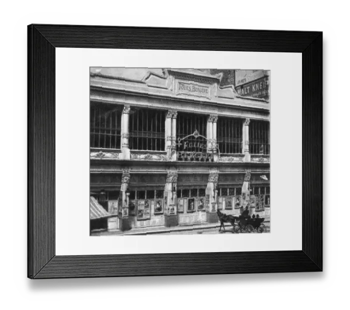 Framed Print : Folies Facade Framed Print : Folies Facade