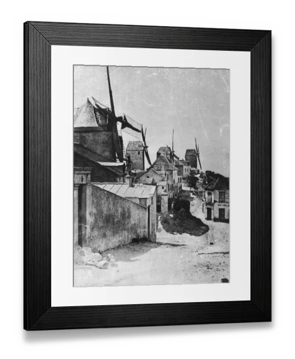 Framed Print : Parisian Windmills Framed Print : Parisian Windmills