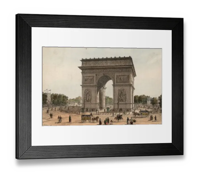 Framed Print : Arc De Triomphe Framed Print : Arc De Triomphe