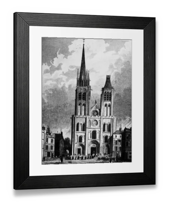 Framed Print : St Denis. The church of Saint-Denis near Paris Framed Print : St Denis. The church of Saint-Denis near Paris