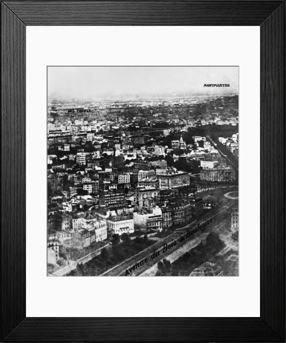 Framed Print : Paris By Air Framed Print : Paris By Air