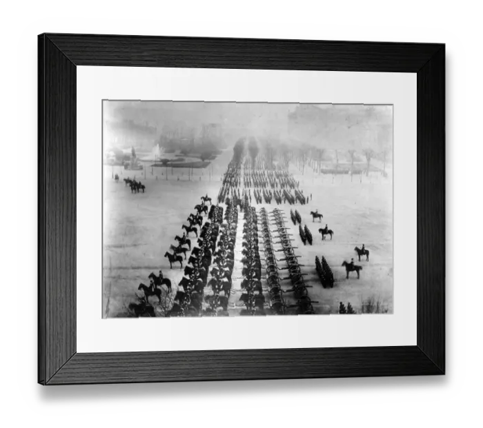 Framed Print : Prussians Parade Framed Print : Prussians Parade