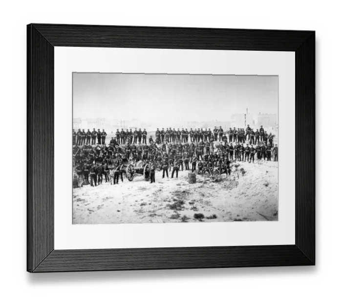 Framed Print : Prussian Artillery Framed Print : Prussian Artillery