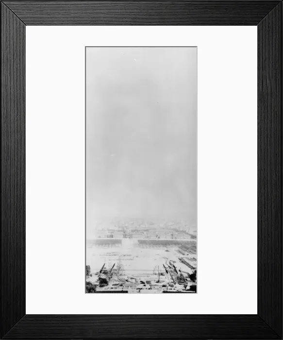 Framed Print : Eiffel Construction 1 Framed Print : Eiffel Construction 1
