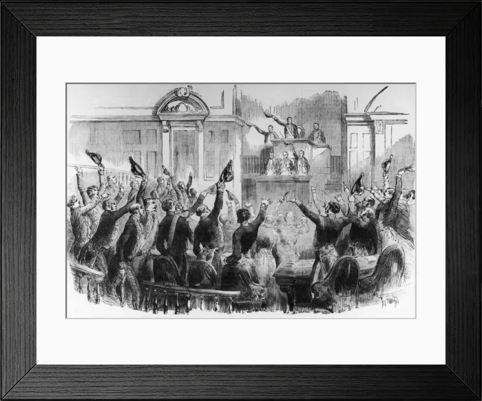 Framed Print : French Declare War Framed Print : French Declare War