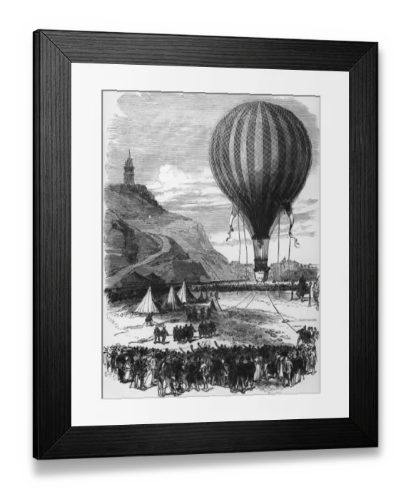 Framed Print : Balloon At Montmartre