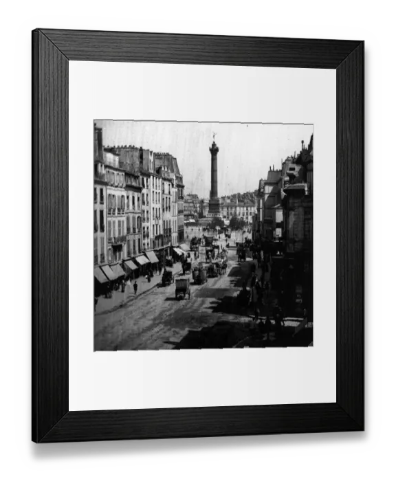 Framed Print : La Colonne De Juillet Framed Print : La Colonne De Juillet