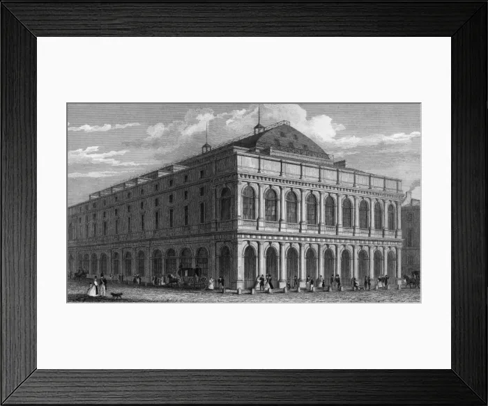 Framed Print : Theatre Feydeau Framed Print : Theatre Feydeau