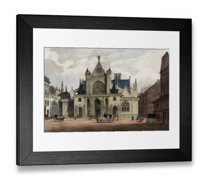 Framed Print : Paris Church Framed Print : Paris Church