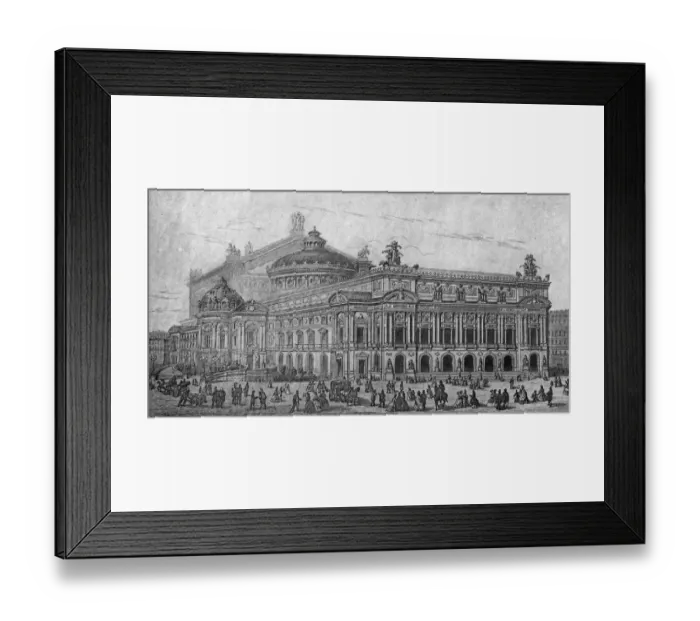 Framed Print : Paris Opera House Framed Print : Paris Opera House