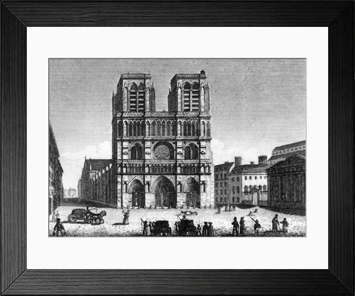 Framed Print : Notre Dame Framed Print : Notre Dame