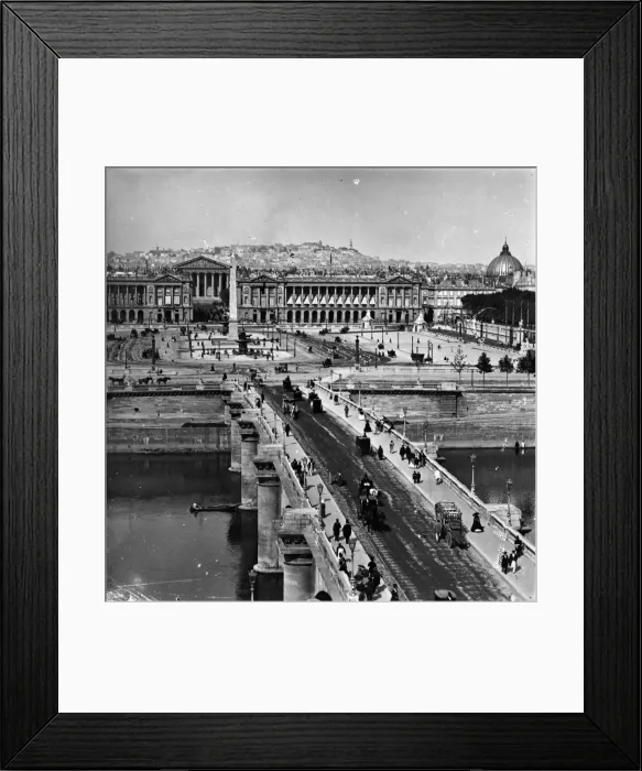 Framed Print : Place De La Concorde Framed Print : Place De La Concorde