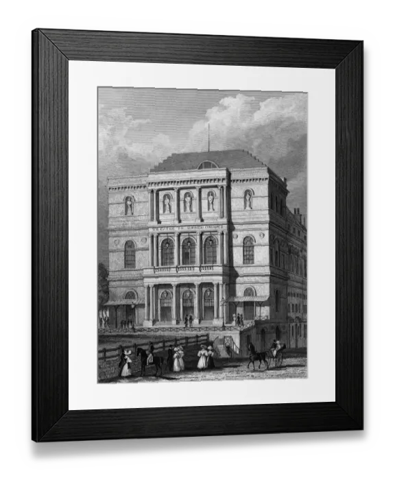 Framed Print : L Ambigu Comique Framed Print : L Ambigu Comique