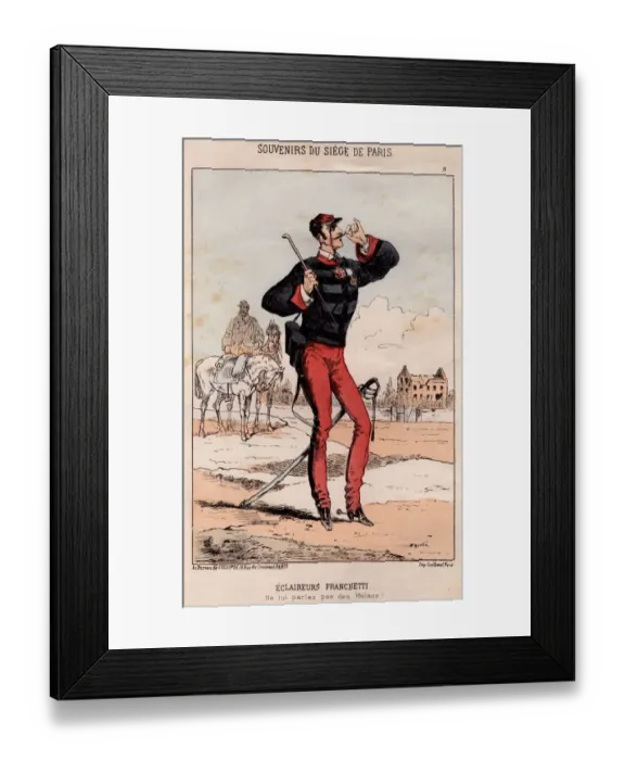 Framed Print : Siege Of Paris Framed Print : Siege Of Paris