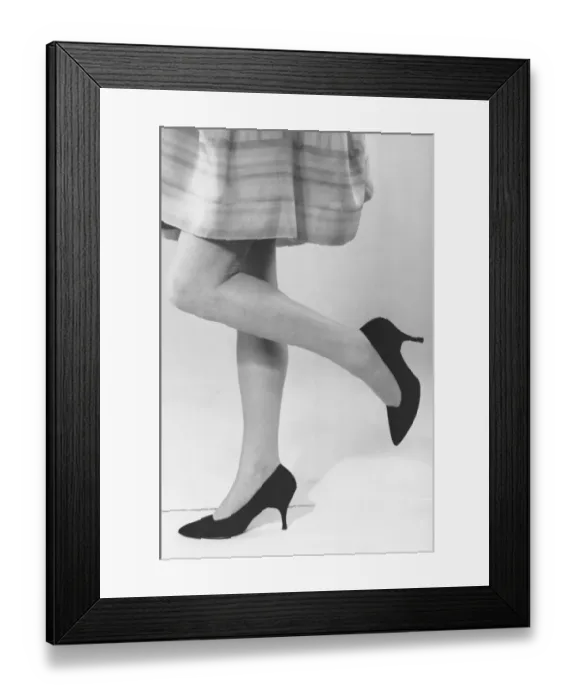 Framed Print : Close-up of womans legs Framed Print : Close-up of womans legs