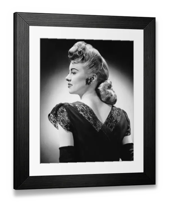 Framed Print : Glamorous woman posing Framed Print : Glamorous woman posing