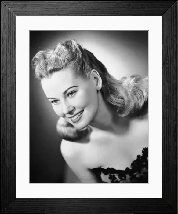 Framed Print : Indoor portrait of smiling woman Framed Print : Indoor portrait of smiling woman