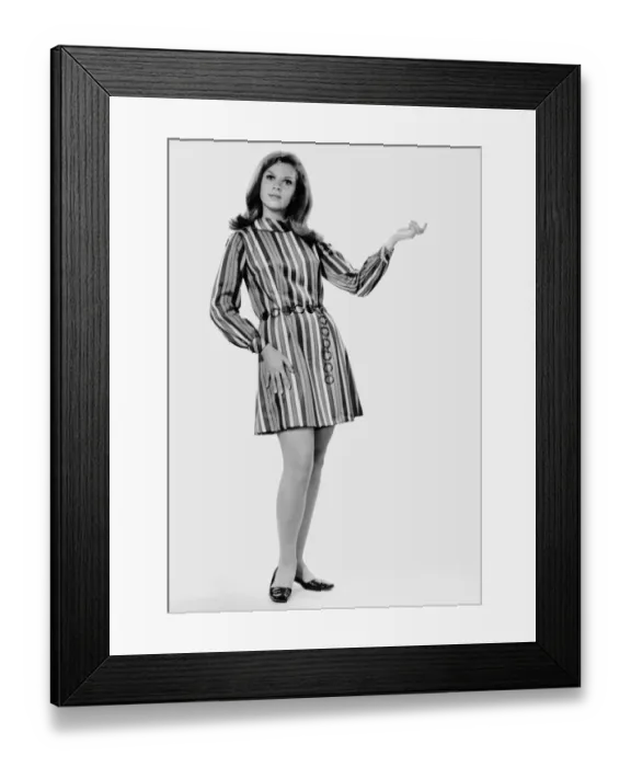 Framed Print : Woman striking a pose Framed Print : Woman striking a pose