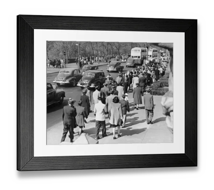 Framed Print : Urban scene Framed Print : Urban scene