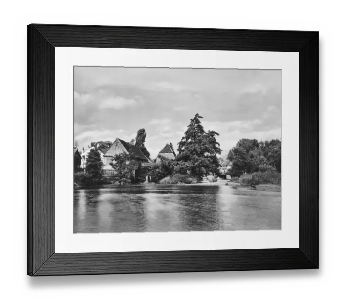 Framed Print : J1693071, diry 18757, outdoors, day, river, T / BRI / COBHAM / SURREY, background people Framed Print : J1693071, diry 18757, outdoors, day, river, T / BRI / COBHAM / SURREY, background people