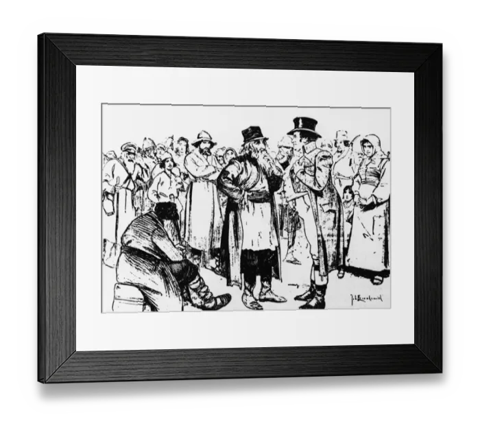 Framed Print : Black and White, diry 18482, J1682938, J168293805, outdoors, day, men, women, child Framed Print : Black and White, diry 18482, J1682938, J168293805, outdoors, day, men, women, child