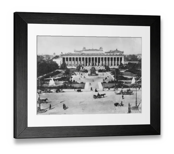 Framed Print : Huty18462, outdoors, day, street, T / GER / BERLIN / MUSEUMS, museum, statue, horsedrawn Framed Print : Huty18462, outdoors, day, street, T / GER / BERLIN / MUSEUMS, museum, statue, horsedrawn