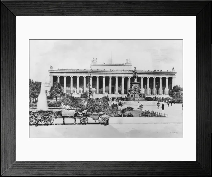 Framed Print : Huty18462, outdoors, day, street, T / GER / BERLIN / MUSEUMS, museum, horsedrawn, statue Framed Print : Huty18462, outdoors, day, street, T / GER / BERLIN / MUSEUMS, museum, horsedrawn, statue