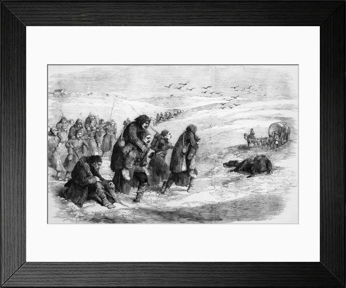 Framed Print : Balaclava Wounded Framed Print : Balaclava Wounded