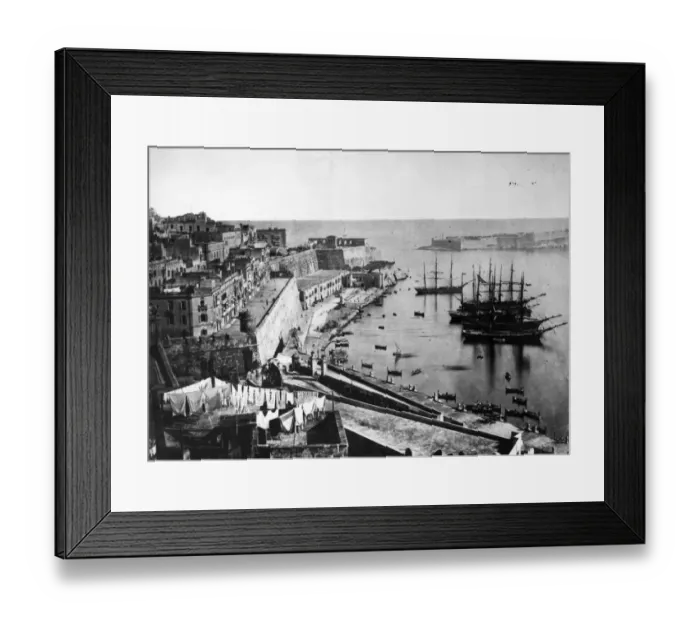 Framed Print : Malta's Grand Harbour Framed Print : Malta's Grand Harbour