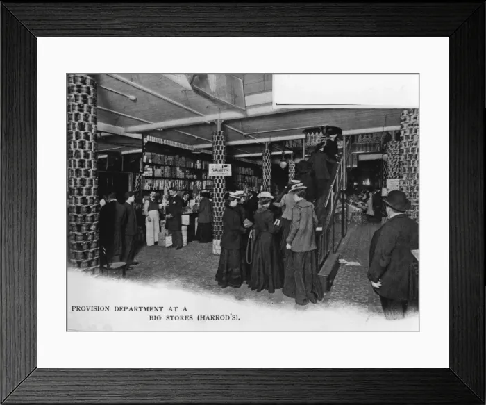 Framed Print : Harrods Of London Framed Print : Harrods Of London