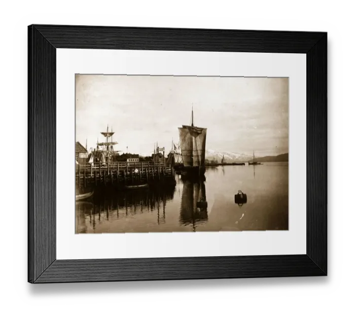 Framed Print : Tromso Harbour Framed Print : Tromso Harbour